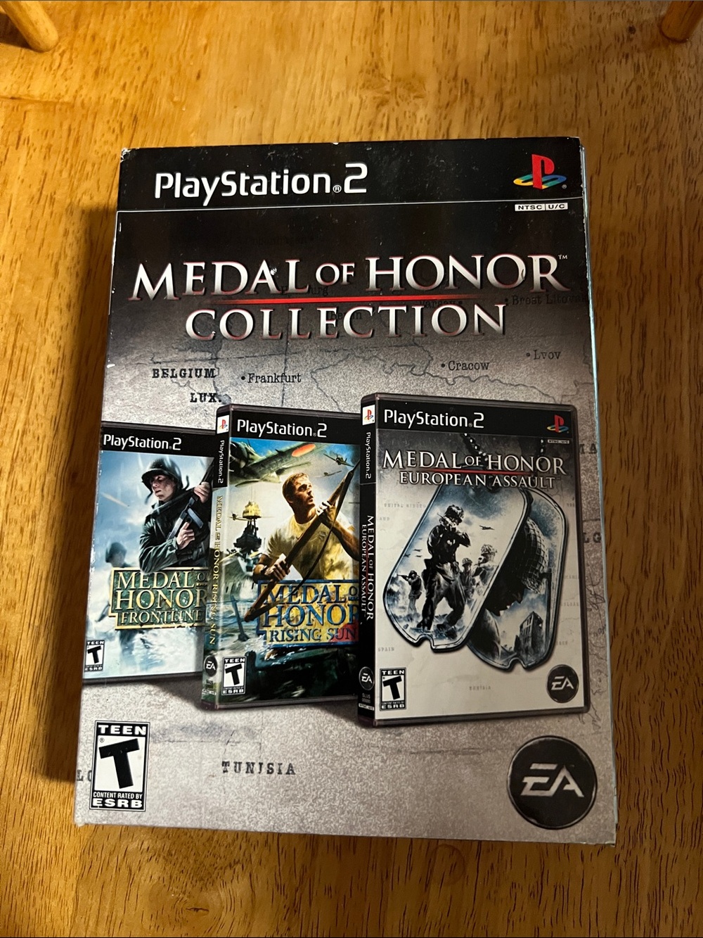 Sony PlayStation 2 Medal of Honor Collection - Black/Silver/Blue Artwork